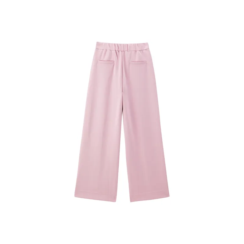 PEACEBIRD Casual Pants Women's Pink-1