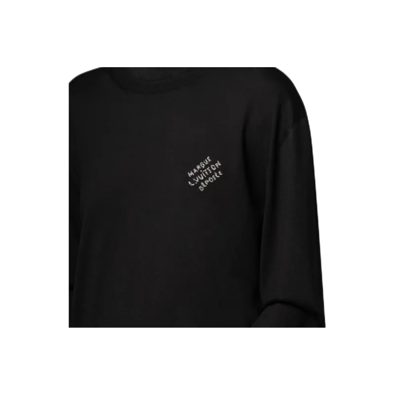 LOUIS VUITTON Sweater Women's Black-3
