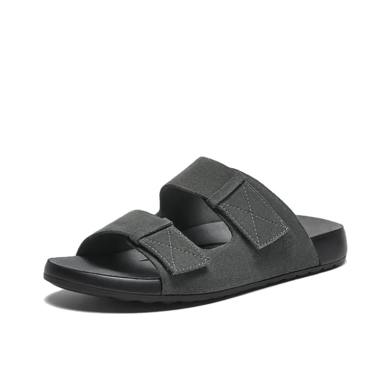 BASTO Quiet Slip Resistant Slide Slippers Men's-5