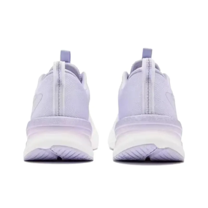 QIAODAN Rapid LITE Shock Absorbers With Slip Resistant Features Low Top Casual Running Shoes Women's White Purple-1