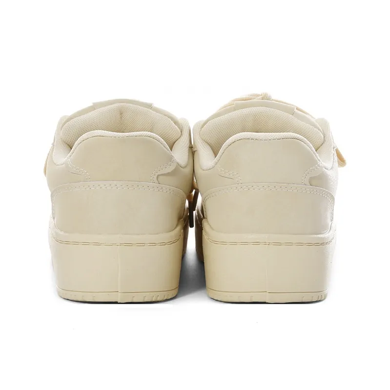The New Age Family Low Top Skateboard Shoes Women's Yellow-3