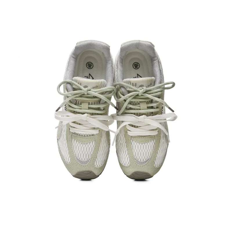 The New Age Family Low Top Skateboard Shoes Women's Green-2
