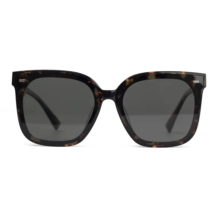 HELEN KELLER Plate Frame Square Sunglasses Unisex-10
