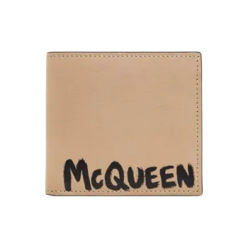 Logo Printed Bi-Fold Wallet