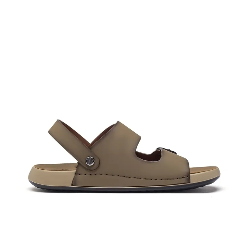 JOSINY Beach Sandals Men Black/Khaki-9