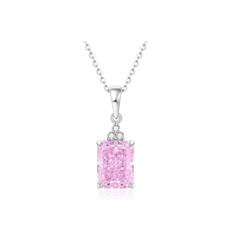 Lao Feng Xiang S925 Silver Necklaces Women's-0