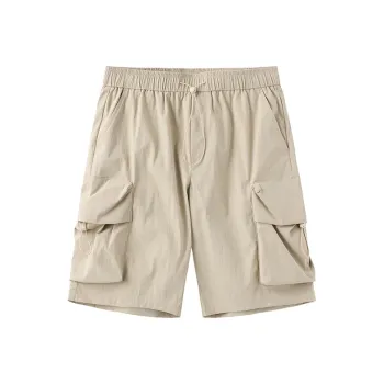 ZUO Casual Shorts Men Khaki