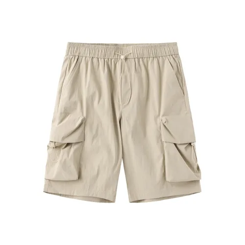 ZUO Casual Shorts Men Khaki