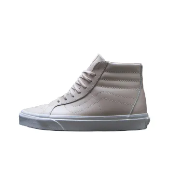 Vans Sk8 Hi Anti Slip Wear Resistant High Top Skateboard Shoes Unisex Pink