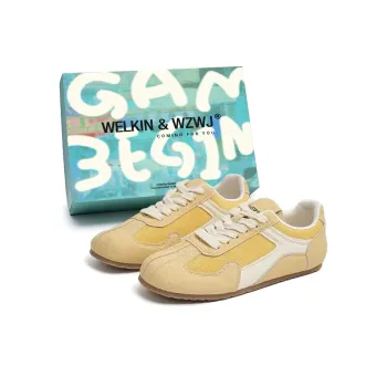 WELKIN&WZWJ Lightweight And Breathable Low Top Skateboard Shoes Women's