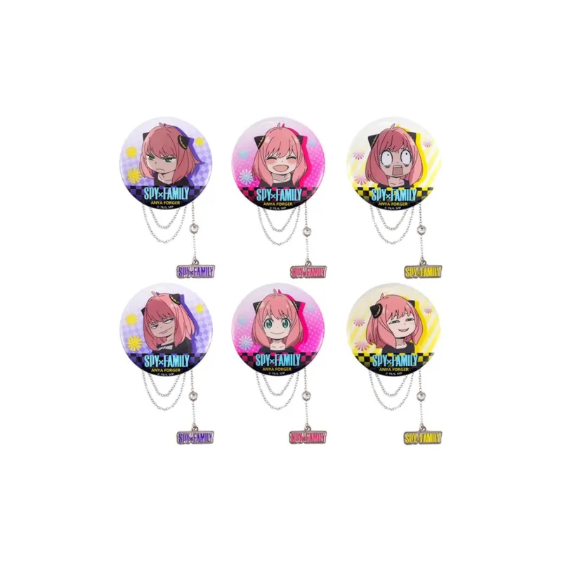 WOOLOO STAR SPY X FAMILY, Anya, Fujio Wu, Chain Badges-12