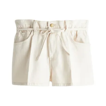 H&M Denim Shorts Women's Cream