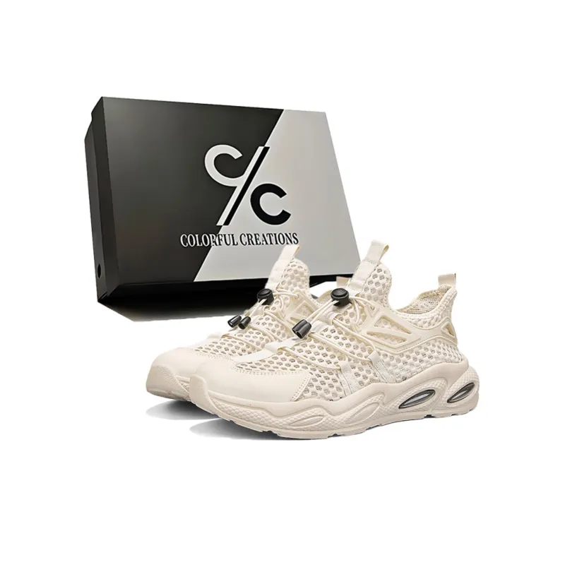 Colorful Creations Slip Resistant, Abrasion Resistant, Breathable Low Top Casual Shoes Men's Box-5