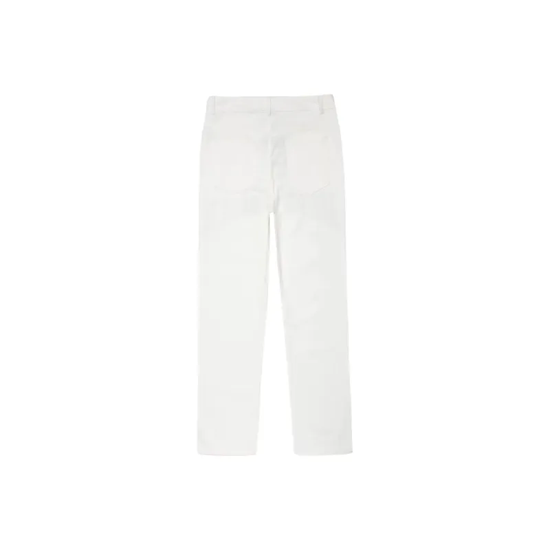F.K.V.A Jeans Unisex White-1
