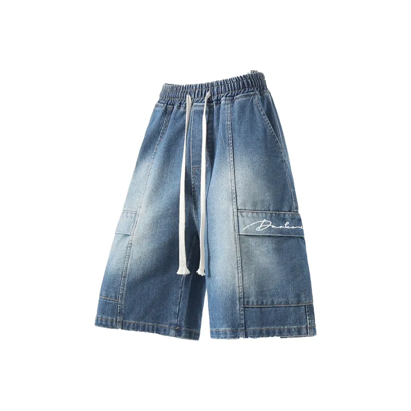 DARKCIRCLE Denim Shorts Unisex-4