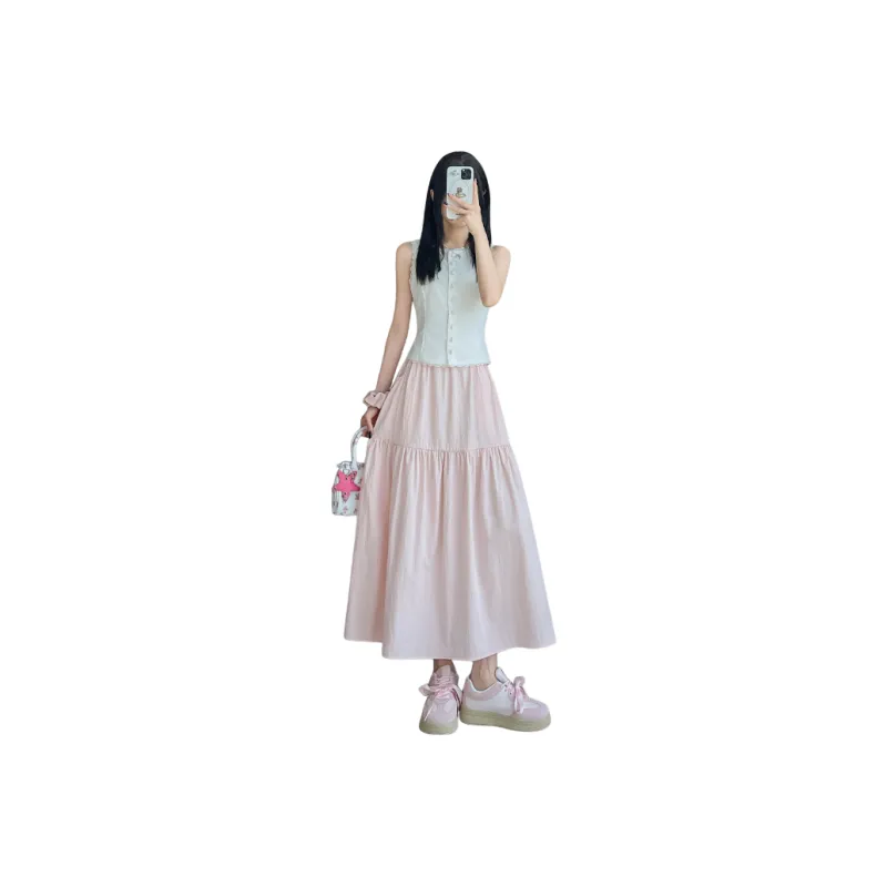 7 SEVFUN Casual Long Skirt Women's-2