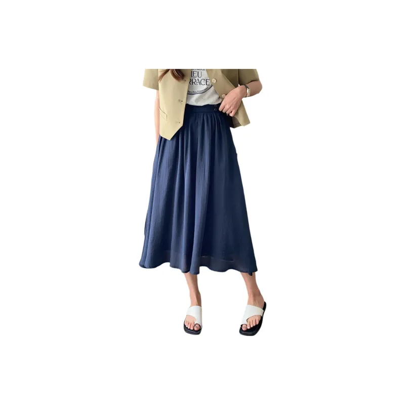 ONE SHALLOW Casual Long Skirt Women's-4
