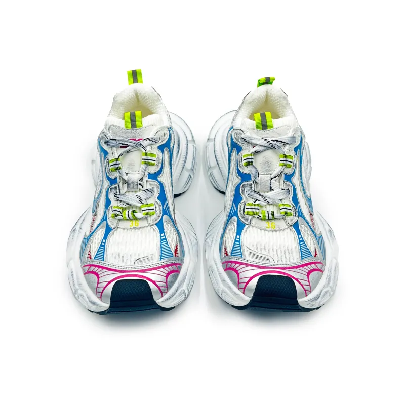 Hong Kong Meng Slip Resistant, Breathable, Height Increasing Low Top Chunky Sneakers Unisex-10