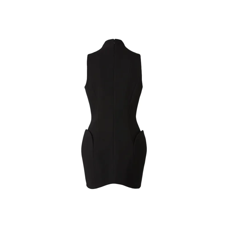Mugler Cut out Mini Dress-1