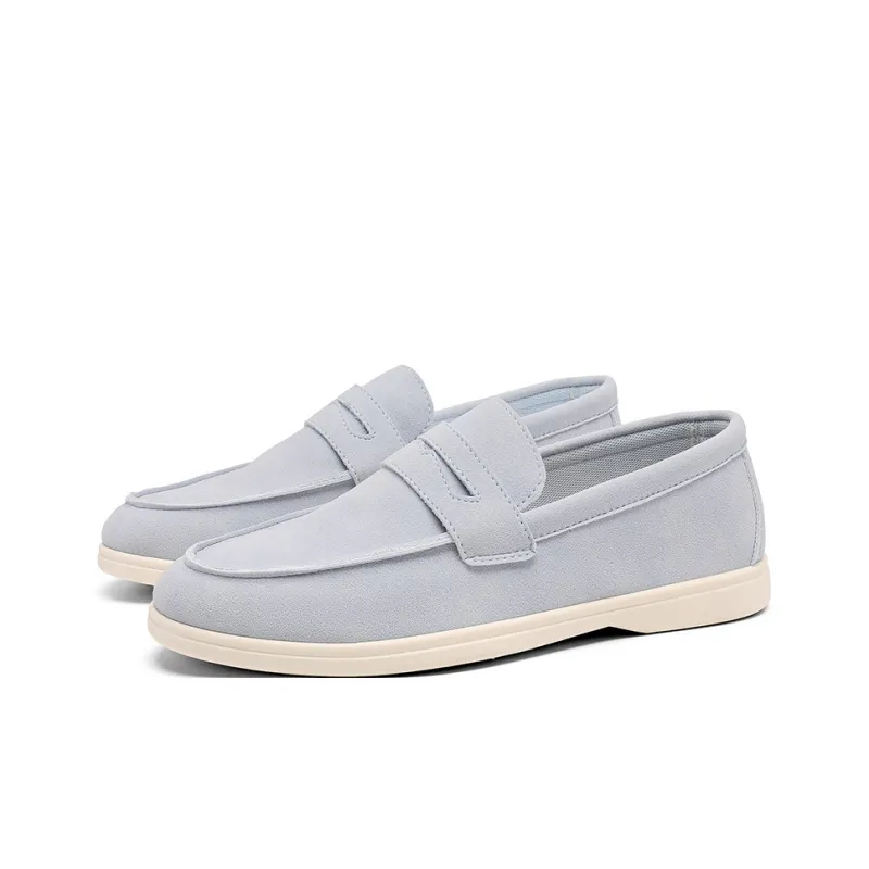 Medd Loafers Men Black/Beige/Sky Blue/Brown-16