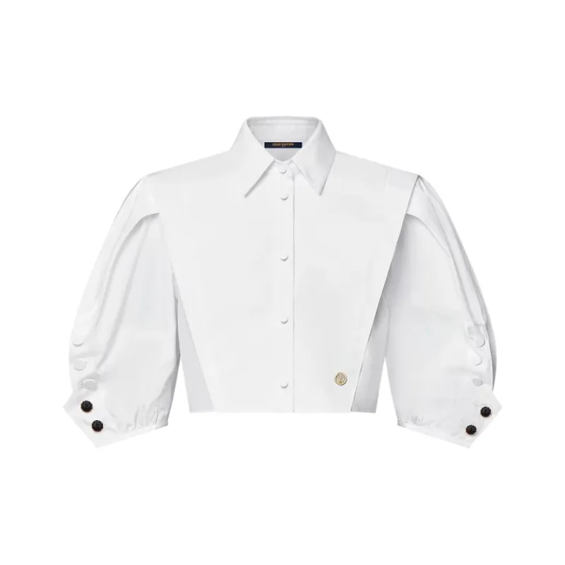 LOUIS VUITTON Puff Sleeve Blouse-0