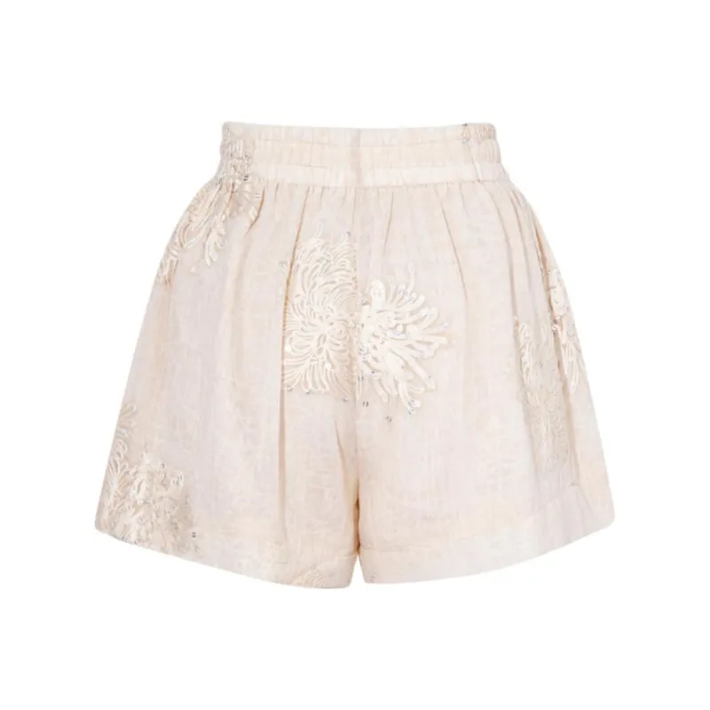 TCH Casual Shorts Women's Khaki-1