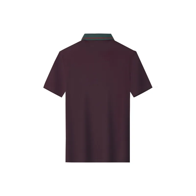 Loz Polo Shirts Men Red Brown-1