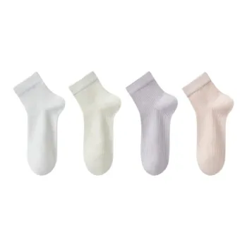 Temooues Mid Calf Socks Women's Combo Set