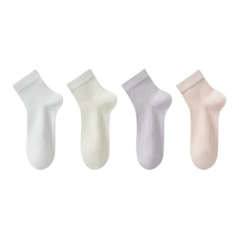 Temooues Mid Calf Socks Women's Combo Set-0