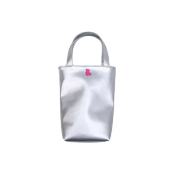 OCE PU Handbag Mini Women's Silver