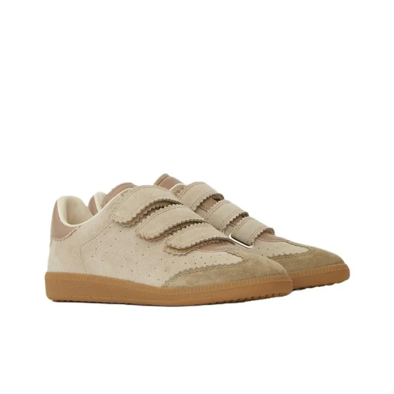 ISABEL MARANT Beth Low Top Casual Shoes Women's Taupe-1