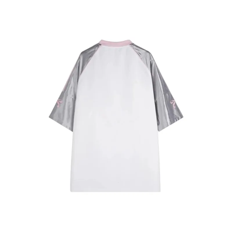 LESS BEARS Drop Shoulder Sleeve T Shirt Women's-1