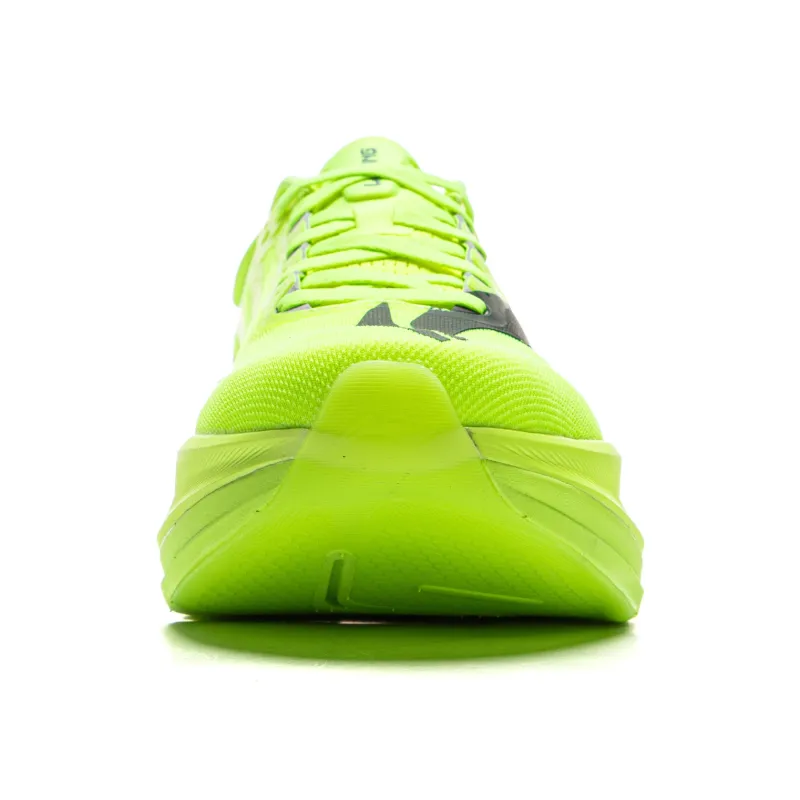 LiNing Anti Slip Wear Resistant Low Top Casual Running Shoes Men's Neon Bright Green-4