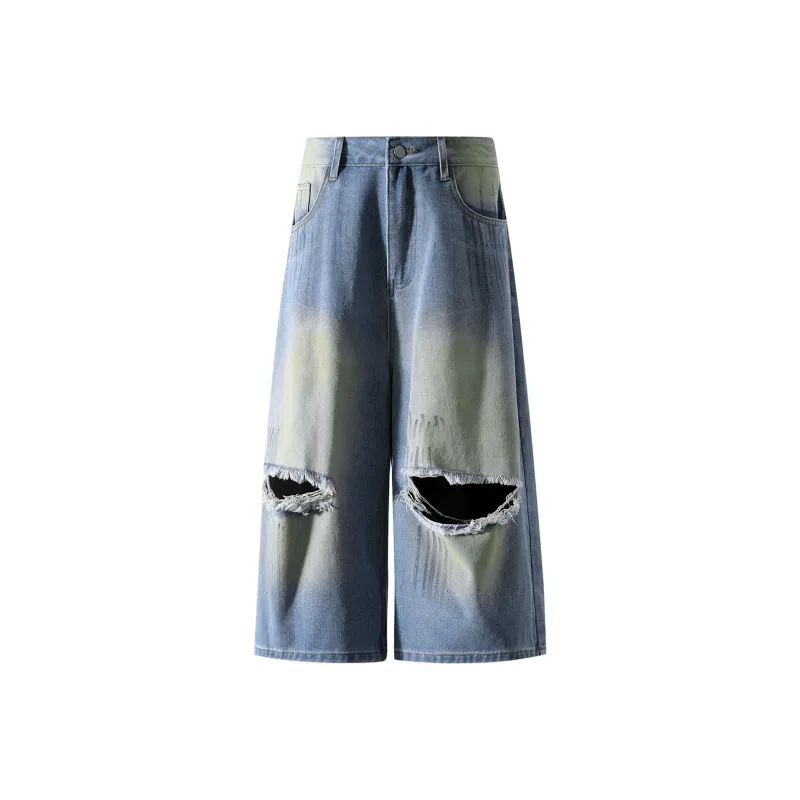GWAF Denim Shorts Unisex Blue Comes With Fragrance-1