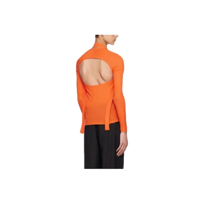 DION LEE T Shirt Women's Orange-1