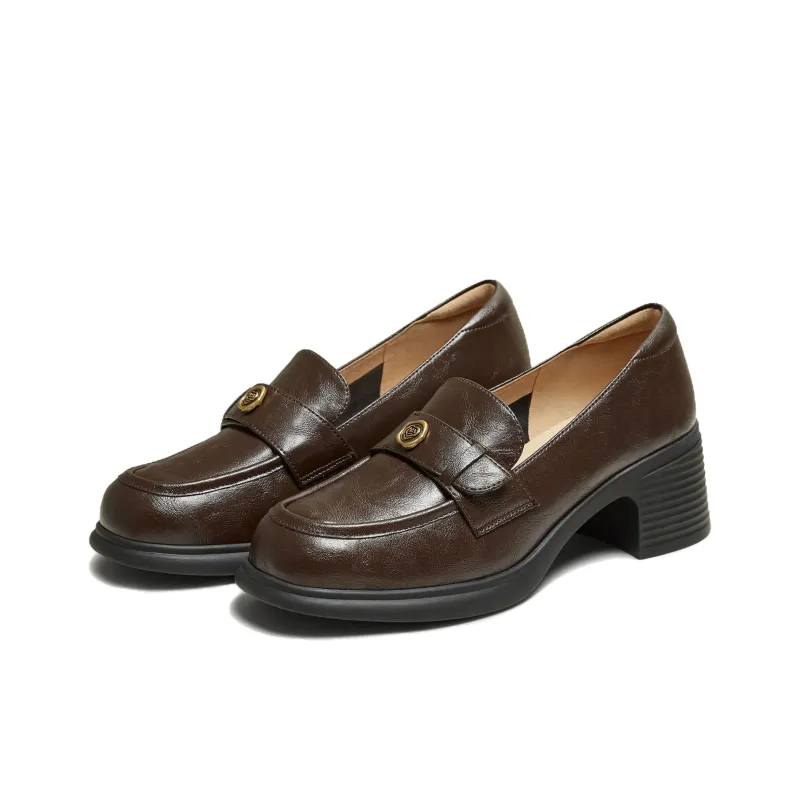 TATA Loafers Women's Black, Coffee-6
