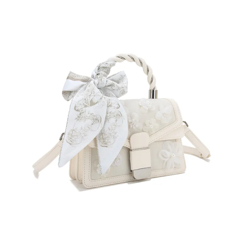 Carit&Koty PU Shoulder Bag, Crossbody Bag, Handbag Regular Women's Ecru-1