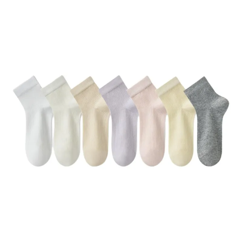 Temooues Mid Calf Socks Women's Combo Set-8