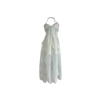Mu Xiao Xin Slip Dresses Women's Green