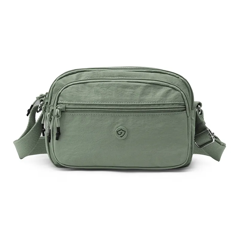 Gerlanx Nylon Fabric Shoulder Bag, Crossbody Bag Unisex Multicolor-3
