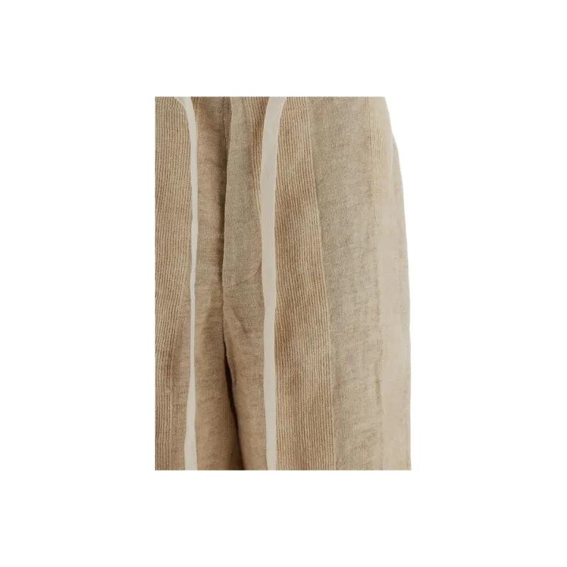 UMA WANG Striped Trousers-2