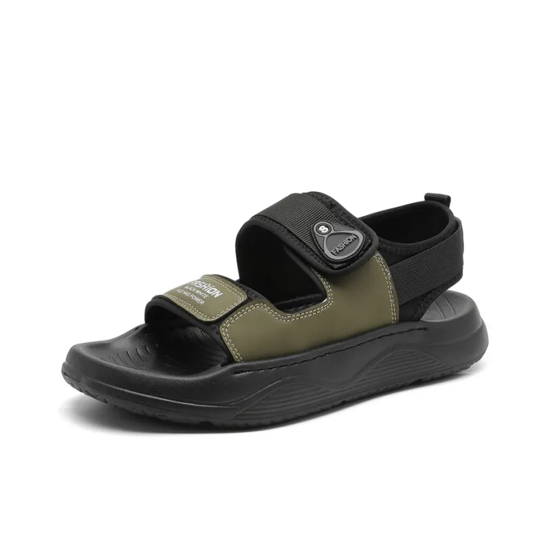 LUOMAIKE Beach Sandals Men Black-10