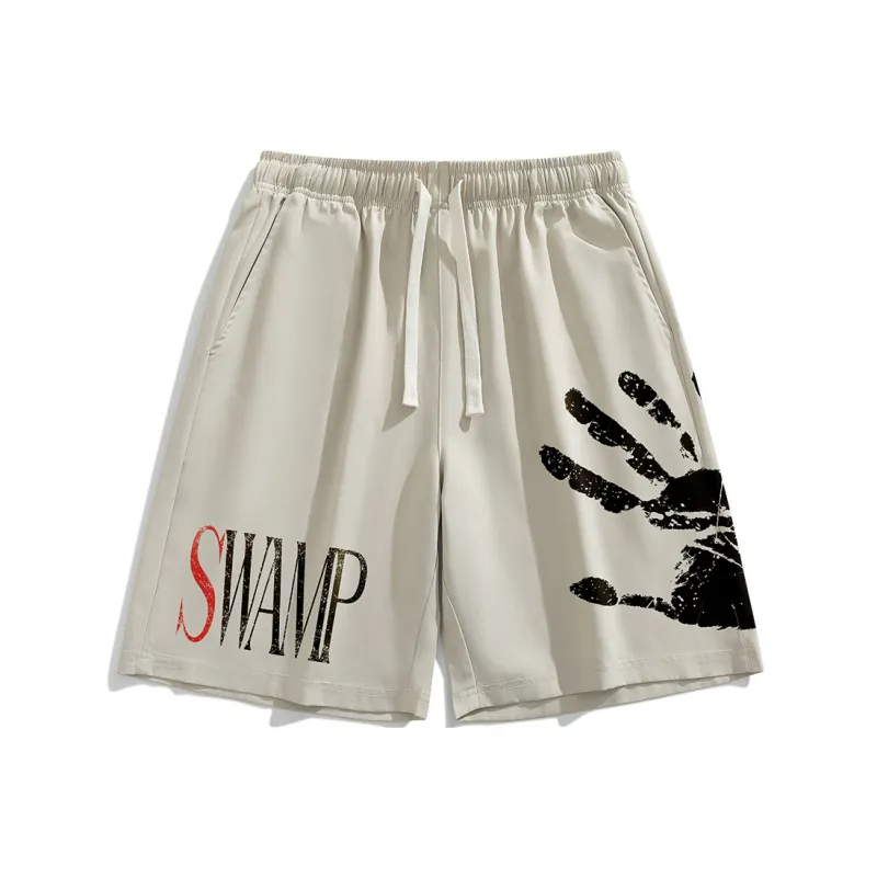 SWAMP AREA Casual Shorts Unisex-17