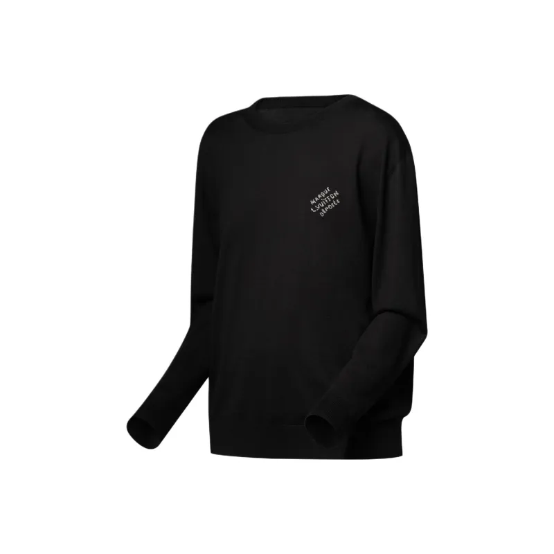 LOUIS VUITTON Sweater Women's Black-2