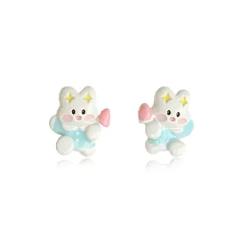 RINGLOVE Alloy Stud Earrings Women's