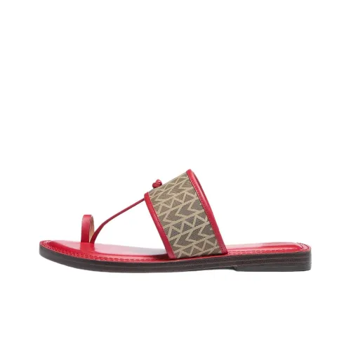 MICHAEL KORS Quiet Flip Flops Women's Red