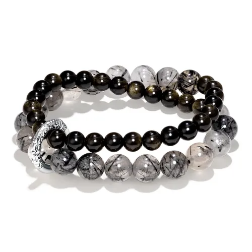 Jodie&Kevin Obsidian Bracelets Unisex