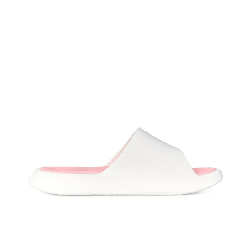 PEAK Tai Ji1.0 Slip Resistant Abrasion Resistant Cushioning Slide Slippers Unisex White Pink-1