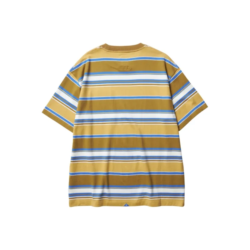 Liberaiders MULTI STRIPE POCKET TEE T Shirt Unisex-1