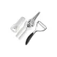 Nordic White-Effort-Saving Chicken Bone Clippers+Bandeau Citrus Peeler[with Magnetic Lid Cutter Cover]